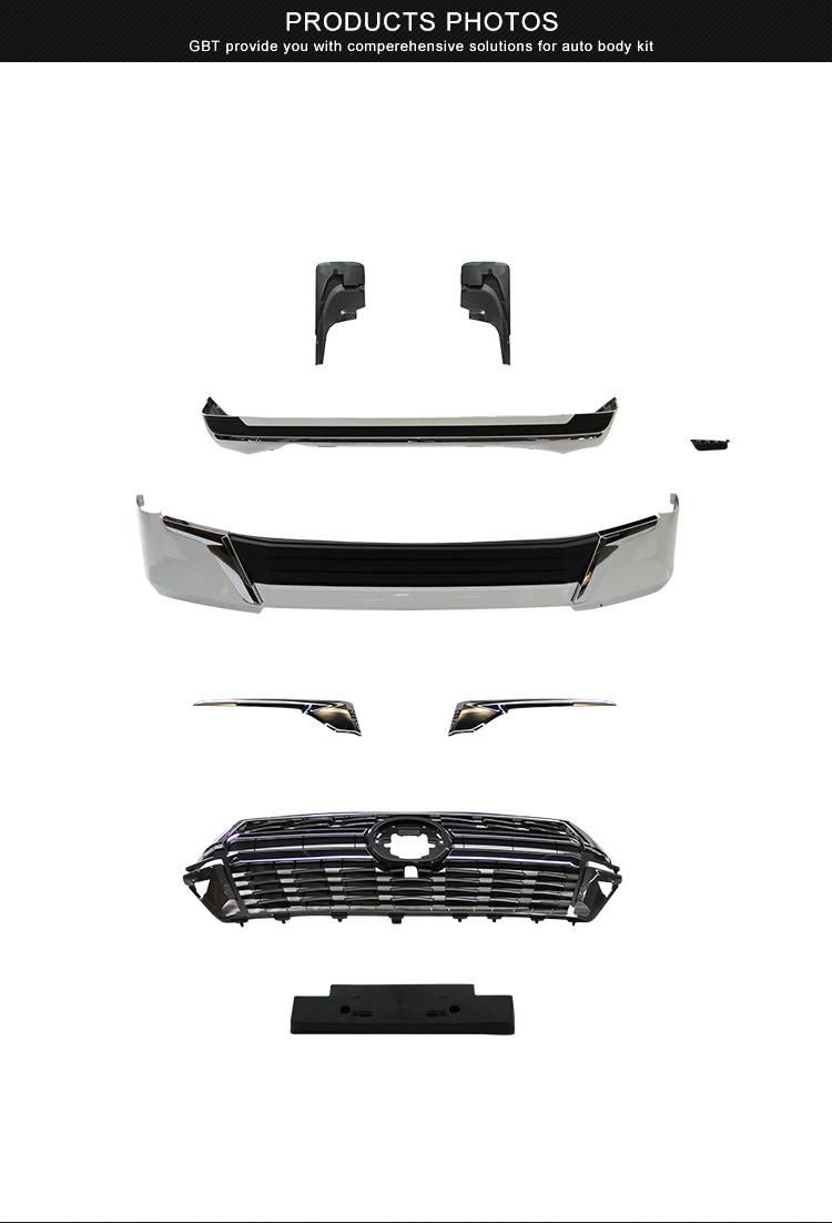 Gbt Auto Car Accessory Grille Headlight Front Rear Bumper for 2021 Toyota Land Cruiser 200