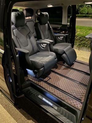 Sprinter V Klass Customized Luxury Electric Motorized Genuine Leather Seats