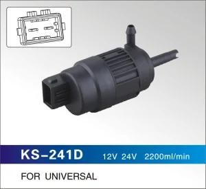 12V 24V 2200ml/Min Windshield Washer Pump for Universal