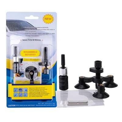 2022 New Design Auto Windshield Repair Tool Kit to Fix Car Scratch Windshield