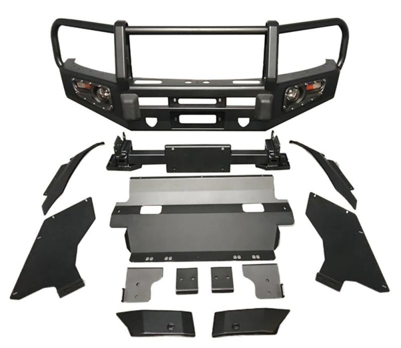 Automobile Parts Front and Rear Bumper Bull Bar for Toyota Hilux Rocco 2019+