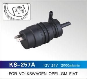 12V 24V 2000ml/Min Windshield Washer Pump for Volkswagen Opel GM Flat