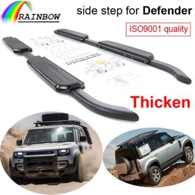 Dependable Performance Auto Car Body Parts Carbon Fiber/Aluminum Running Board/Side Step/Side Pedal for Land Rover Defender 110 2020 2021