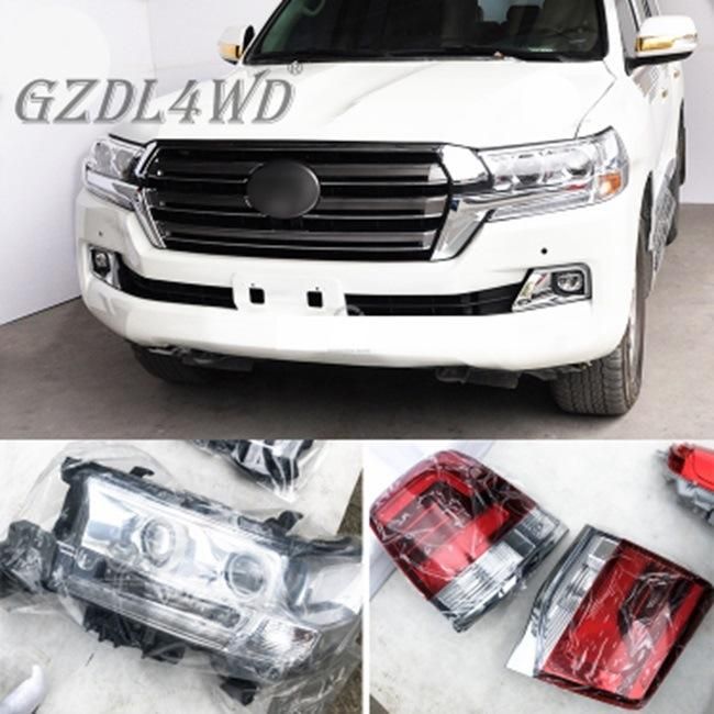 LC200 08-15 Upgrade 2016+ for Toyota Land Cruiser Front Body Kits