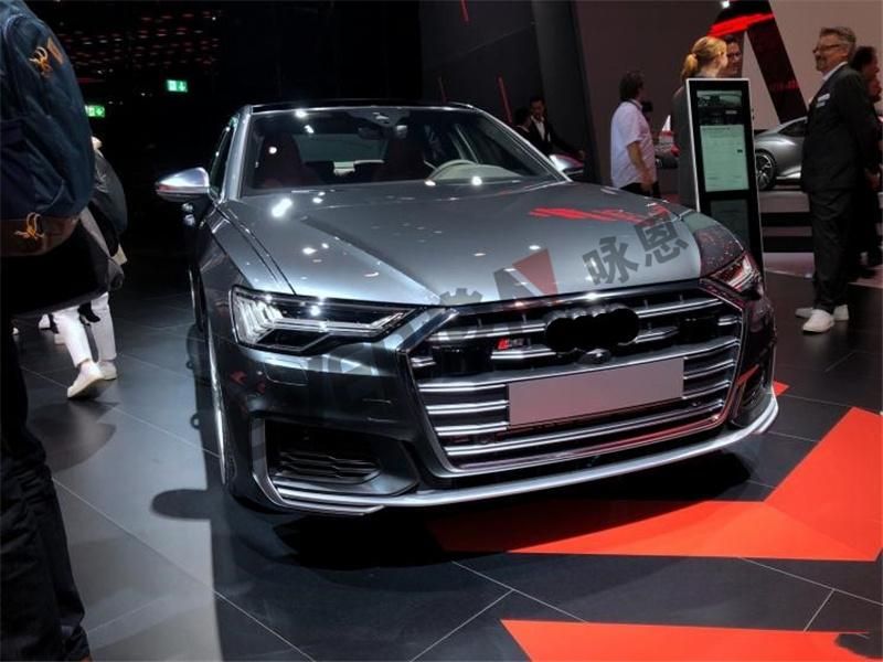 Body Kit S6 Style Front Bumper Hood Grille with Acc for 2019 Audi A6 C8