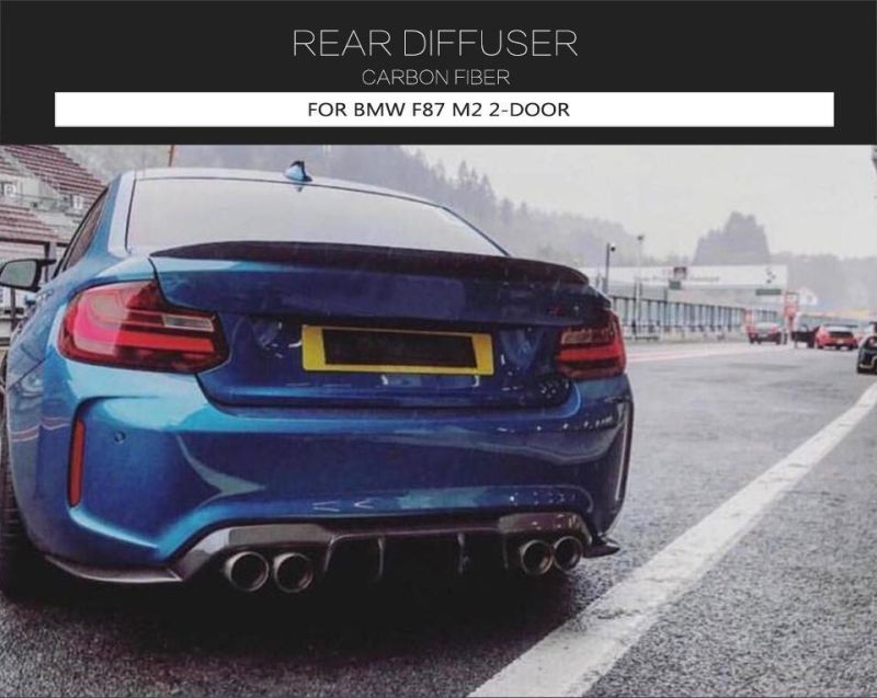 Carbon Fiber Rear Diffuser for BMW F87 M2