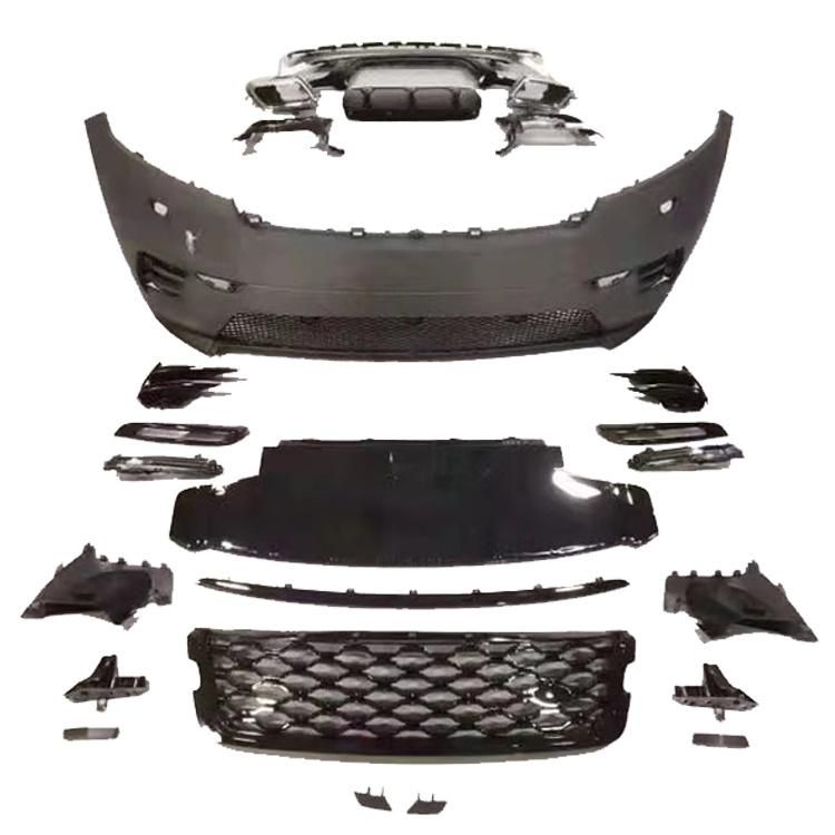PP Plastic Car Exterior Body Kits for Range Rover Velar 2018 2019 Body Parts Include Bumpers