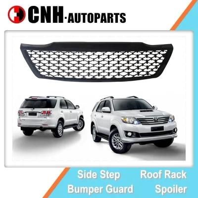 Auto Accessory off Road Style Black Mesh Front Grille for Toyota Fortuner 2012-2015