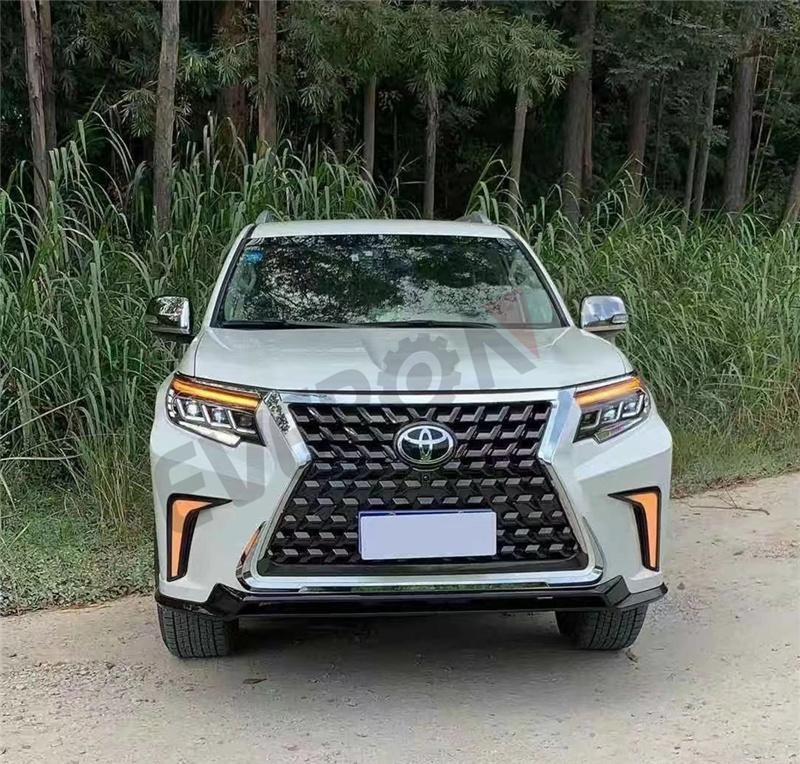 Gx460 Design Car Body Kits Front Bumper with Headlights for Toyota Prado Fj150 2018