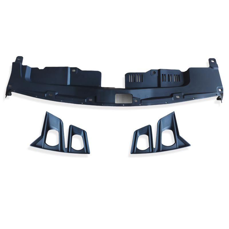 Car Front Rear Bumper Modified Facelift Wide Conversion Body Kit Bodykit for Isuzu Dmax 2016-2019 Change Upgrade to 2021