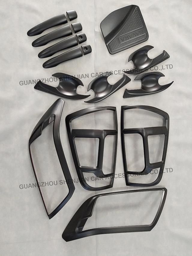 Sj Self Design ABS Plastic Full Set Black Chrome Body Kit for 2014-2019 Navara Np300