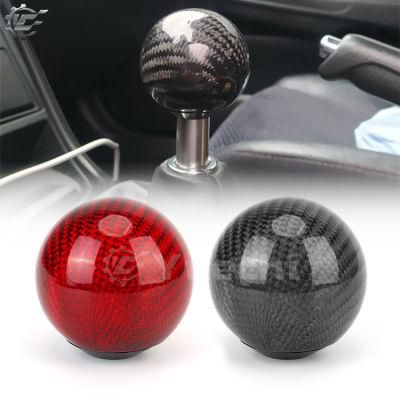 Universal Jdm Accessories Car Handles Stick Hand Carbon Fiber Gear Shift Knob