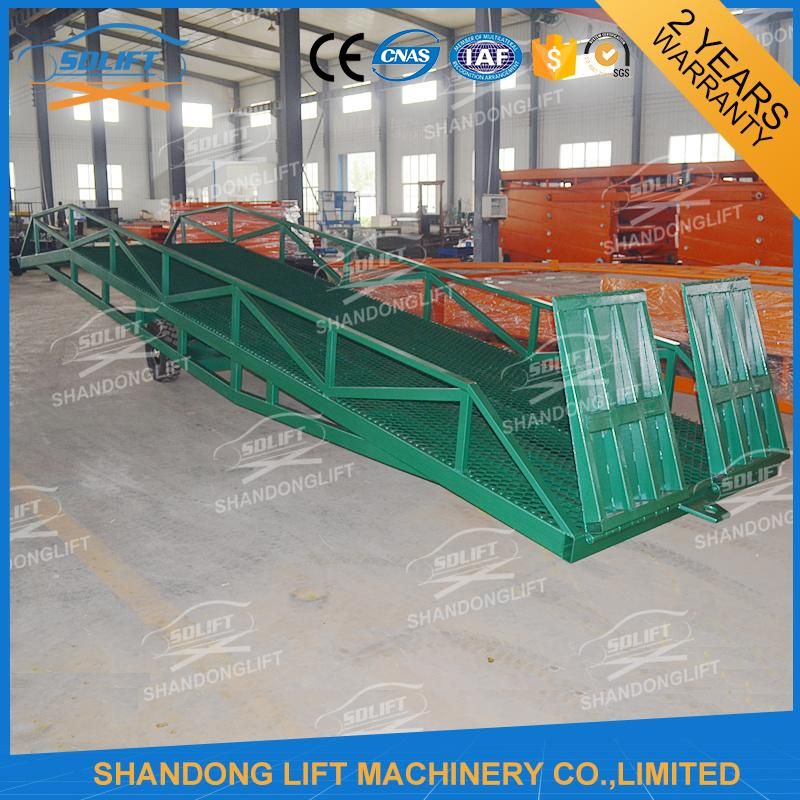 Adjustable Loading Dock Ramp, Warehouse Container Loading Mobile Dock Ramp