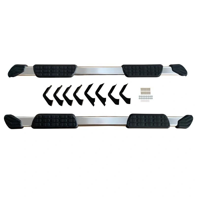 6"Aluminum Pickup Truck Side Pedals Running Boards for Chevrolet Colorado Crew Cab