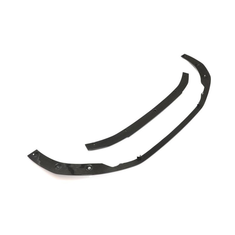 Dry Carbon Fiber Front Bumper Lip for Audi RS4 B9 Avant 2020-2021