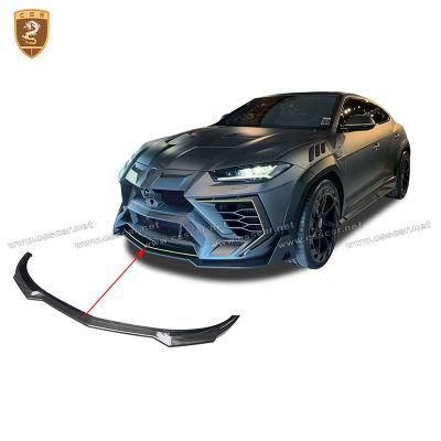 for Lamborghini Urus Dry Carbon Fiber Mansory Style Car Front Lip