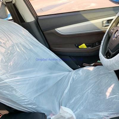 The Disposable Dust Cover for Car Seatldpe130cm*80cm*0.025mm