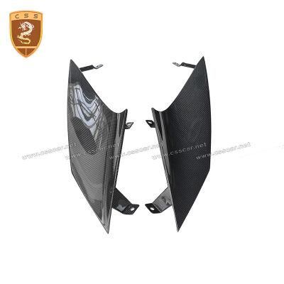 OEM Dry Carbon Fiber Front Bumper Lampshade Headlight Cover for Ferrari 812 Superfast Coupe