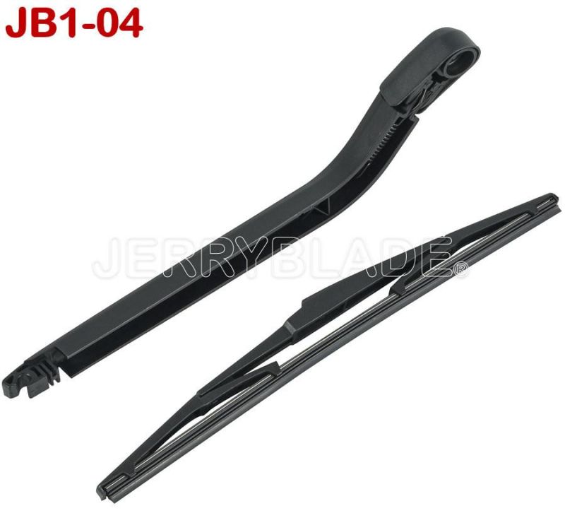 Rear Wiper Arm Blade Kit OE Replacement for Mitsubishi Outlander 2003-2006 350mm, Back Windscreen Wiper Assembly Windshield Windscreen Rear Window