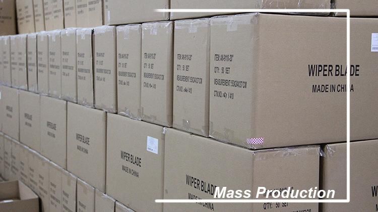 Natural Rubber Soft Beam Bus Truck Curve Windshield Car Wiper Blade