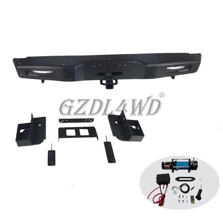 4X4 Auto Car Parts Kit Rear Steel Bumper for Toyota Hilux Revo