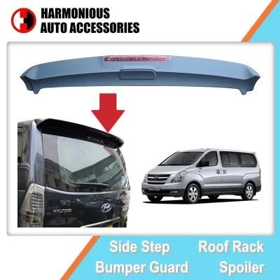 Auto Sculpt Rear Roof Spoiler with LED Stop Light for Hyundai H1 Grand Starex 2012