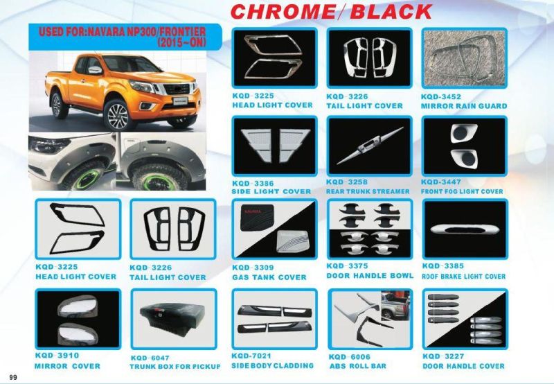 High Quality New Design Bonnet Guard for Nissan Np300