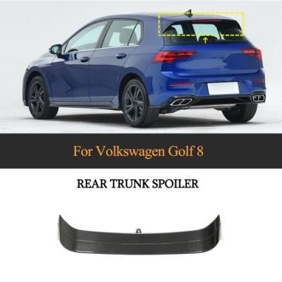 Carbon Fiber Mk8 Rear Roof Spoiler for VW Golf 8 R Mk8 Gti Hatchback 4-Door 2021-2022