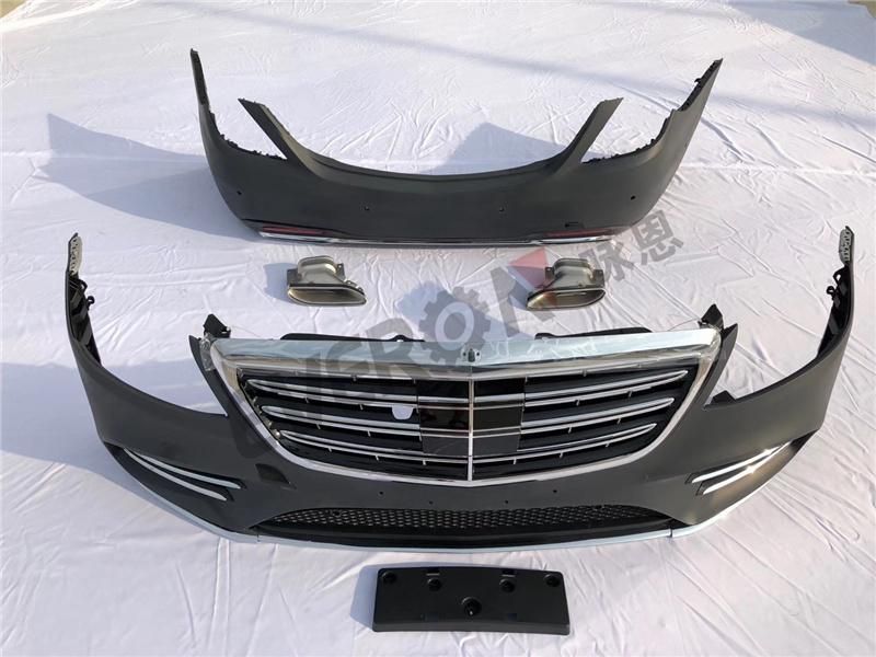S450 Style Car Body Kits with Headlamp and Taillights for Mercedes W222 S Class 2014-2020