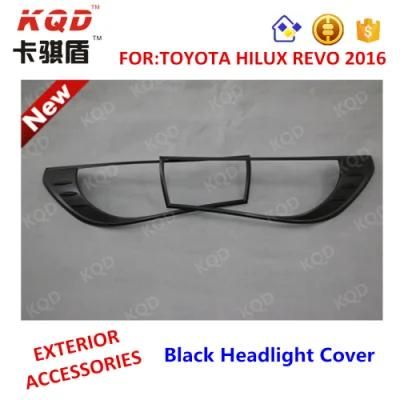 Top Selling ABS Head Light Cover for Toyota Hilux Revo
