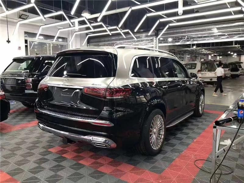 Maybach Front and Rear Bumper Body Kit with Diffuser for Mercedes Benz GLS X167