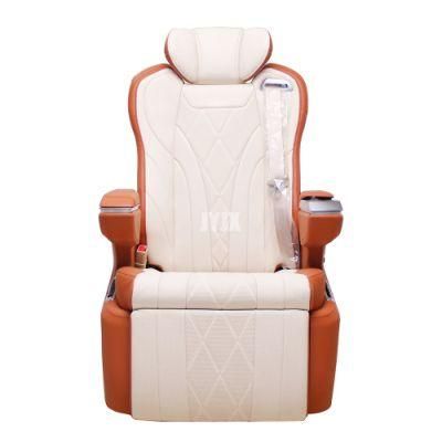 Jyjx074 Modified Comfortable Electric VIP Van MPV Seat with Massage Touch Screen