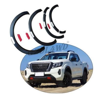 Wheel Arch Cover Slim Reflector Modified Pickup Fender Flares for Np300 2021+ 4 Doors