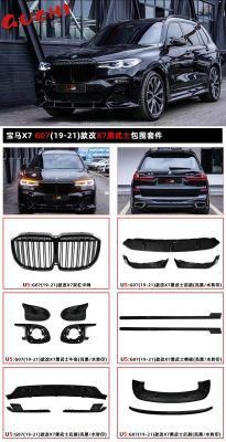 Carbon Front Lip Spoiler Splitter Body Kit for BMW X7 G07 M Sport 2019-2021