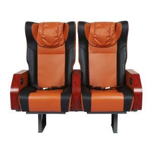 Functional Big Business Coach Bus Seat with Electric Monitor Available