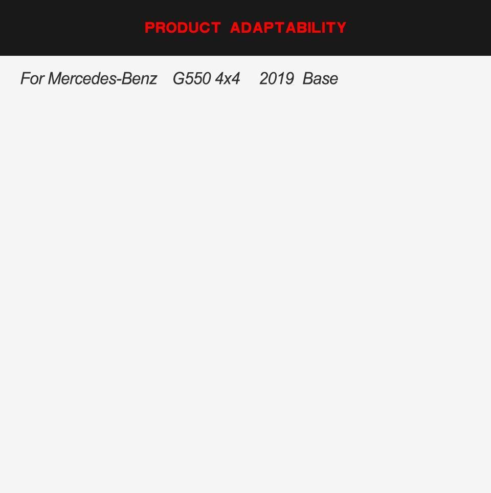 Dry Carbon Fiber Interior Door Armrest Trims Covers for Benz Mercedes G Class Amg 2019 2020