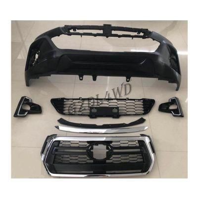 Conversion Car Front Bumper Body Kit for Toyota Hilux Rocco 2018+