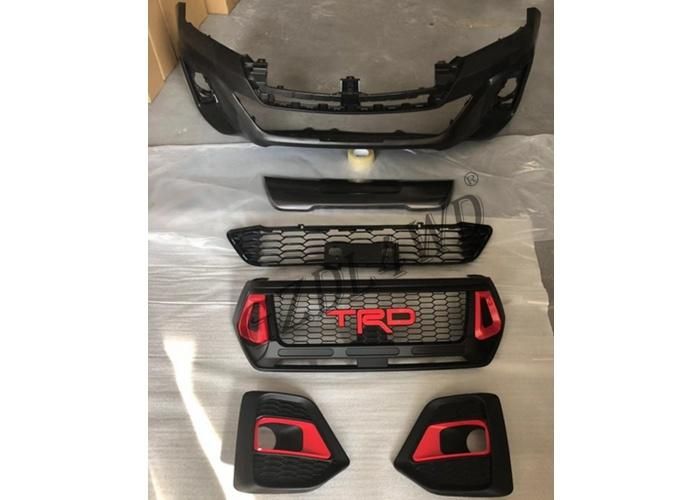 Conversion Car Front Bumper Body Kit for Toyota Hilux Rocco 2018+