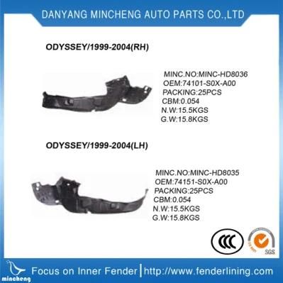 Flexible Inner Liner for Hondas Accords 1998 OEM 74151-584-A00
