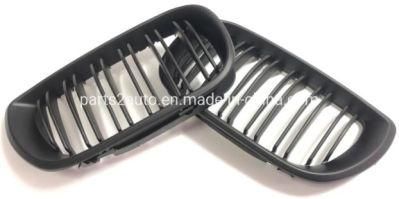 BMW E46 Double Lines Matte Black Customized Bumper Grille 2002-2004