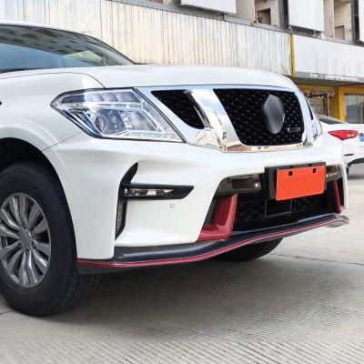 Auto Body Kit with Front Bumper Grille Front Lip for Nissan Patrol Y62 Refitted Nismo