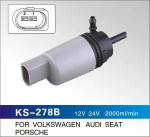 12V 24V 2000ml/Min Windshield Washer Pump for Volkswagen Audi Seat Porsche