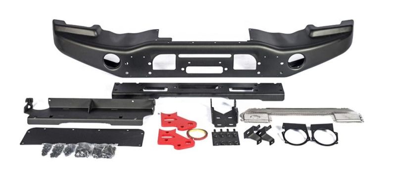 Black Car Front Bumper with or Without for Wrangler Jk 2007-2017