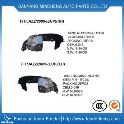 Inner Fender Liner of Rear Wheel for Honda Civic 2006-2008
