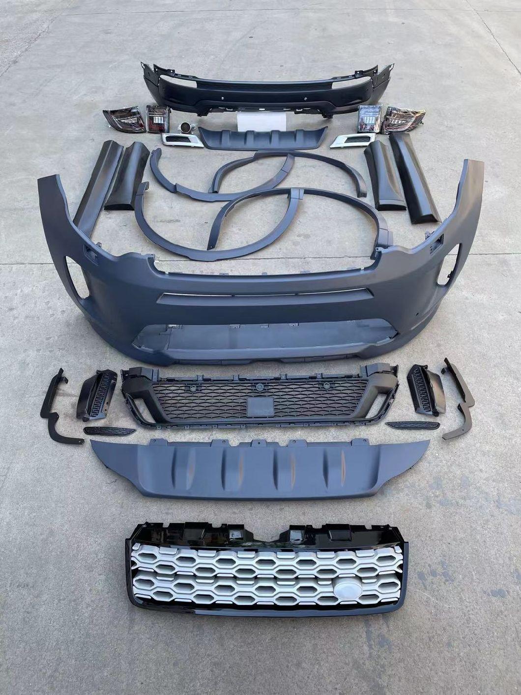 Facelift Front Rear Bumper Bodykit for Land Rover Discovery Sport Upgrade to 2020