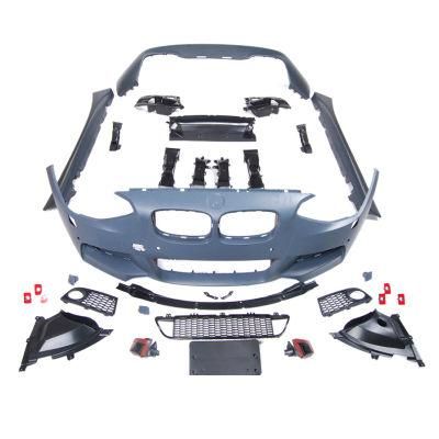 1s F20 Mt Style Body Kit Front Bumper Rear Bumper Side Skirts 1s F20 116/118/120/125 PP Material 11-19y Body Kit Car Bumpers