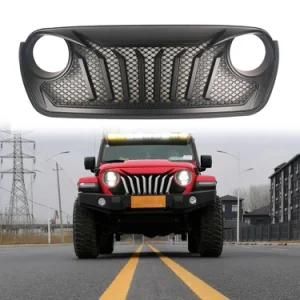 Hot Sale Front Grille with Mesh for Jeep Wrangler Jl 07+Auto Accessories for Jeep Vehicles