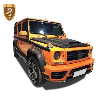 Dry Carbon Fiber Mansory Style Car Front Engine Bonnet Hood Cover for Mercedes Bens G Class W463