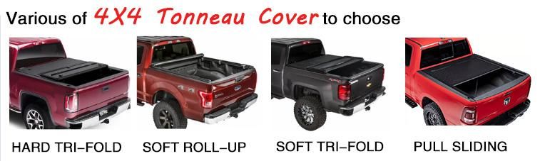 Dongsui New Popular 4 X 4 Hard Truck Bed Tonneau Cover for Hilux Revo Land Cruiser 200 Dodge RAM 1500