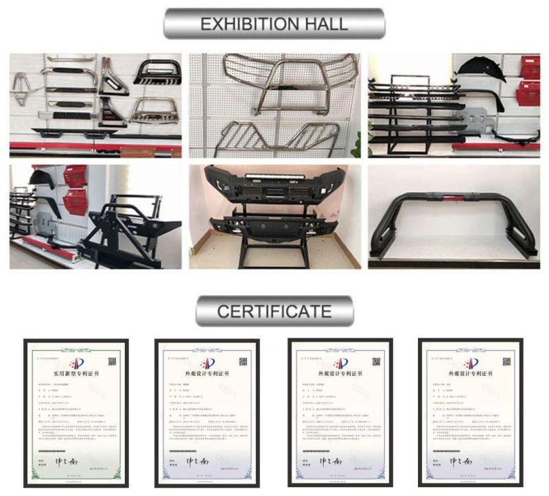 China Factory Car Accessories Stainless Steel Front Bullbar Bumper for Toyota Tundra